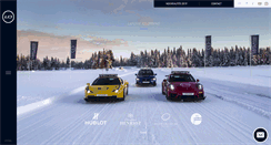 Desktop Screenshot of laponie-ice-driving.com